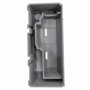Gray colour variant — Milwaukee Packout Drawer Insert for M12 Planer – Left-Side 2-Drawer System