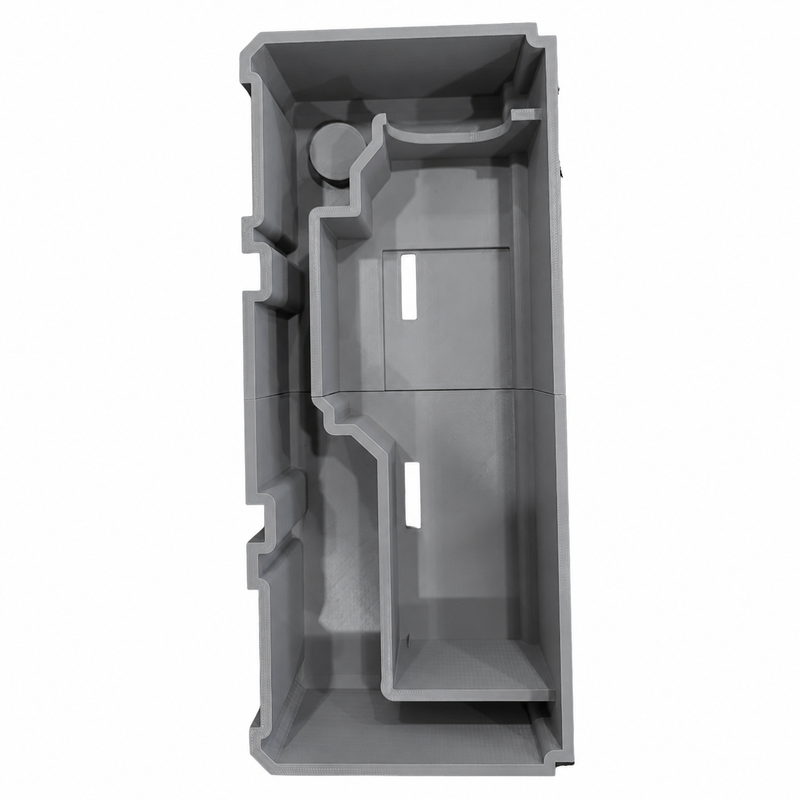 Gray colour variant — Milwaukee Packout Drawer Insert for M12 Planer – Left-Side 2-Drawer System