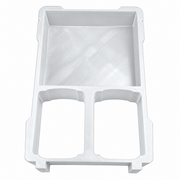 White colour variant — Milwaukee Packout Insert — M12-18FC Rapid Charger 48-59-1812 + 2 M18 Battery Slots (Fits 48-22-8435)