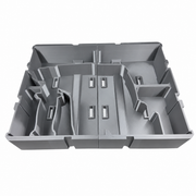 Gray colour variant — Milwaukee PACKOUT M18 Hammer & Battery Insert – Fits 48228442 2-Drawer Toolbox