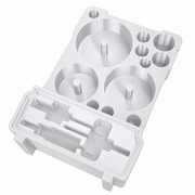 White colour variant — Milwaukee PACKOUT Organiser Insert for Starrett-Style Holesaws – Custom Sparky Storage