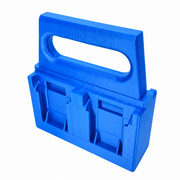 4 slot Blue colour variant — Battery Caddy for Makita 12V Batteries – 4 or 6 Slot Carry Holder