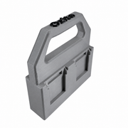 Gray colour variant — Ozito 18V Battery Caddy – 4-Slot Holder | Portable Battery Carrier