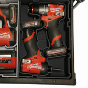 Black colour variant — Milwaukee M12 Gen 3 Drill + Impact Packout Drawer Insert