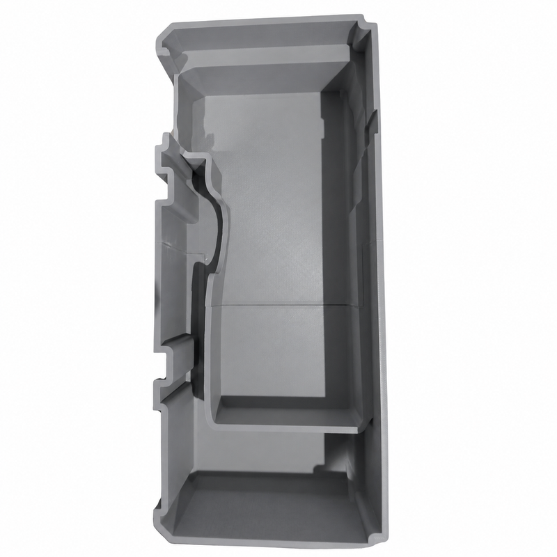 Gray colour variant — Milwaukee M12 Belt File Packout Drawer Insert