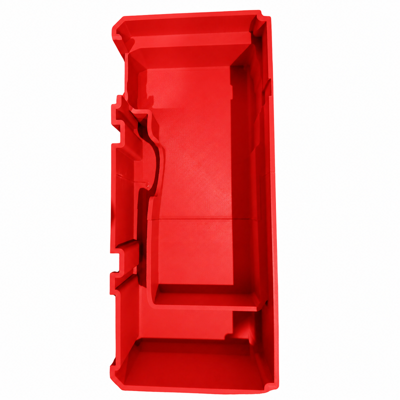 Red colour variant — Milwaukee M12 Belt File Packout Drawer Insert