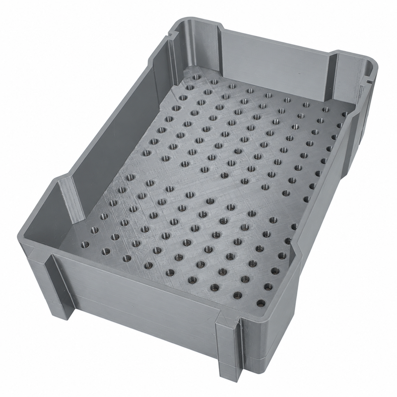 Gray colour variant — PACKOUT Bit Storage Insert (48-22-8435) – Bits + 1/4” Socket Driver Organiser | PETG