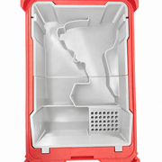 White colour variant — DEWALT Impact Driver Insert for Milwaukee PACKOUT 48-22-8435 | Battery + Bits