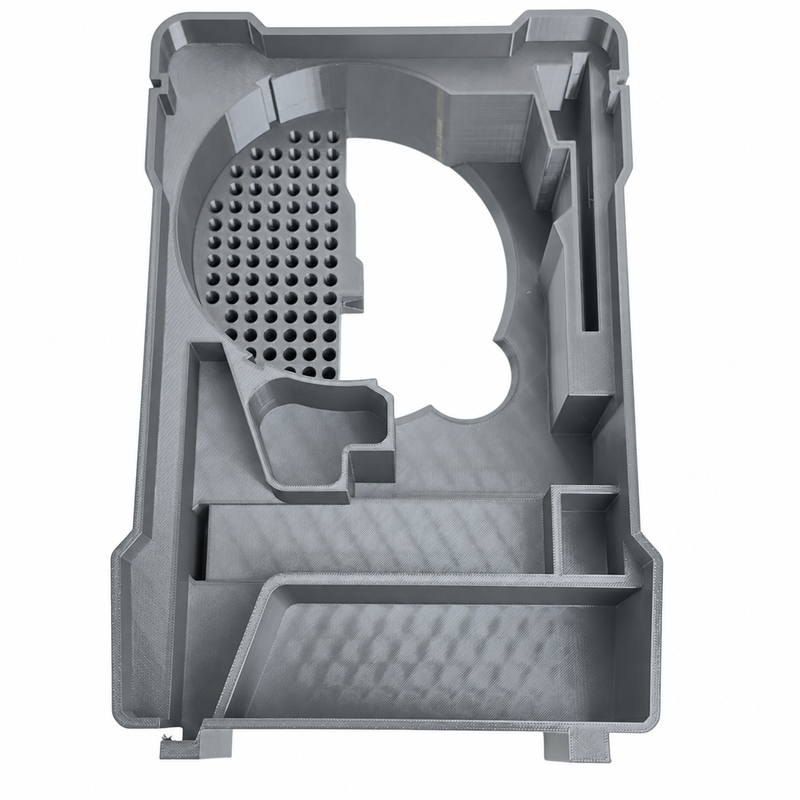 Gray colour variant — Milwaukee Packout Insert — M18 Compact Router (Fits 2723-20 & 2823-20 / Packout 48-22-8435)