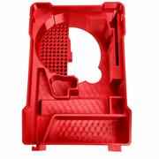 Red colour variant — Milwaukee Packout Insert — M18 Compact Router (Fits 2723-20 & 2823-20 / Packout 48-22-8435)
