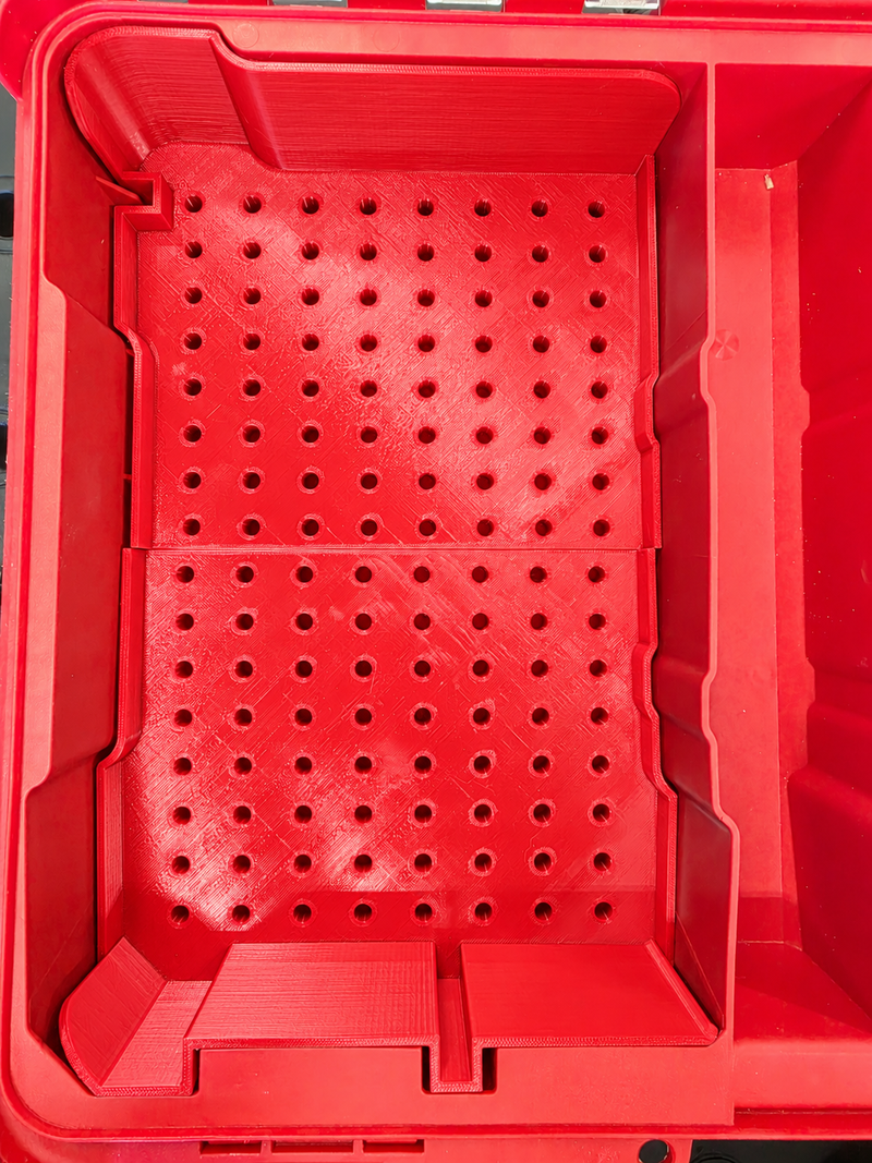 Bits Red colour variant — M18 Router & Bits Insert – Standard 11-Compartment