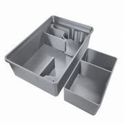 Gray colour variant — Milwaukee Packout Insert — M12 Fuel Nibbler 2476-20 (Fits 48-22-8435 & 48-22-8430)