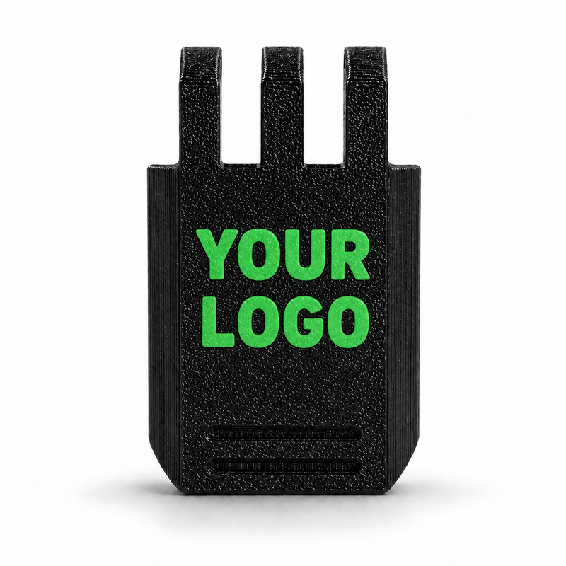 Custom Green colour variant — Custom Replacement Latch for Milwaukee Packout Compact Organiser — Functional Snap-In Latch with Custom Branding