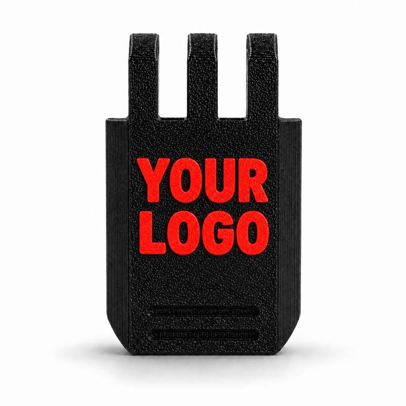 Custom Red colour variant — Custom Replacement Latch for Milwaukee Packout Compact Organiser — Functional Snap-In Latch with Custom Branding