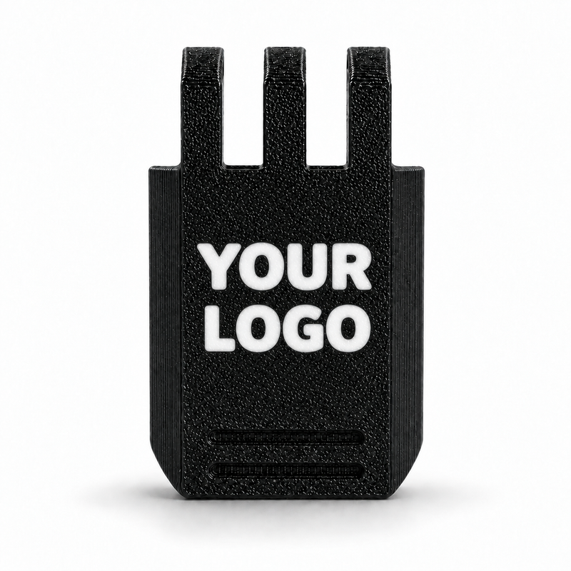 Custom White colour variant — Custom Replacement Latch for Milwaukee Packout Compact Organiser — Functional Snap-In Latch with Custom Branding