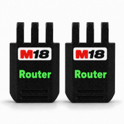 M18 Green colour variant — Custom Replacement Latch for Milwaukee Packout Compact Organiser — Functional Snap-In Latch with Custom Branding