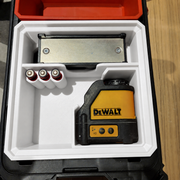 White colour variant — Milwaukee Packout Organiser Insert for DeWalt Battery Laser