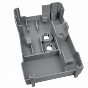 Gray colour variant — Milwaukee Packout Insert — M12 Gen 2 Impact Wrench + Ratchet Combo (Fits 48-22-8435)