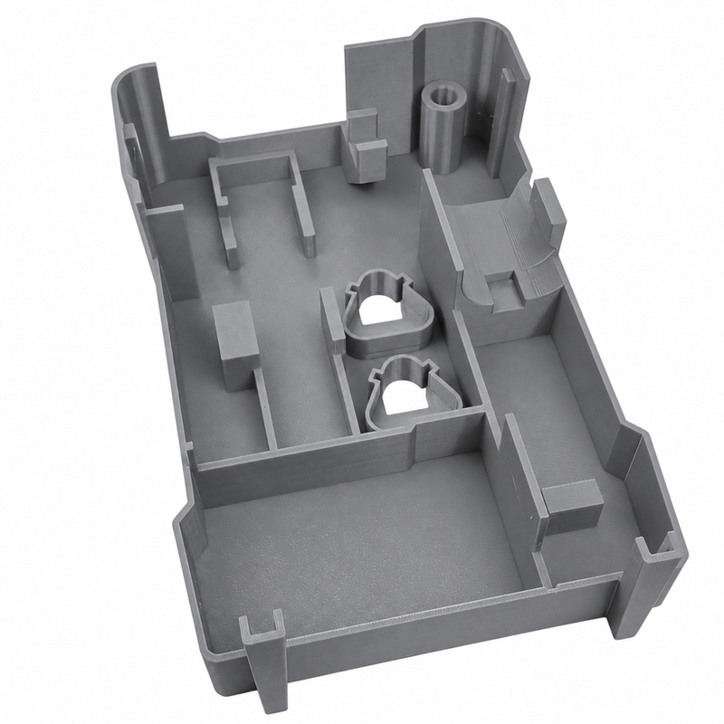Gray colour variant — Milwaukee Packout Insert — M12 Gen 2 Impact Wrench + Ratchet Combo (Fits 48-22-8435)
