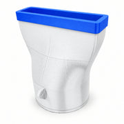 White Wide nozzle body with blue outlet bumper for Makita DUB184Z