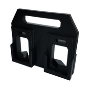 AEG 18V battery caddy, 4-slot version, freestanding design