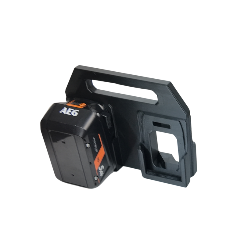 AEG 18V battery caddy, 6-slot version, made in Caboolture Queensland