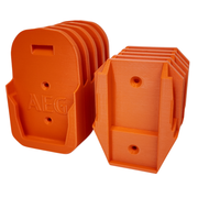 AEG and RIDGID 18V tool wall mount holder, durable Australian made 3D print