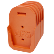 AEG and RIDGID 18V tool holder bracket, Australian made 3D printed tool storage