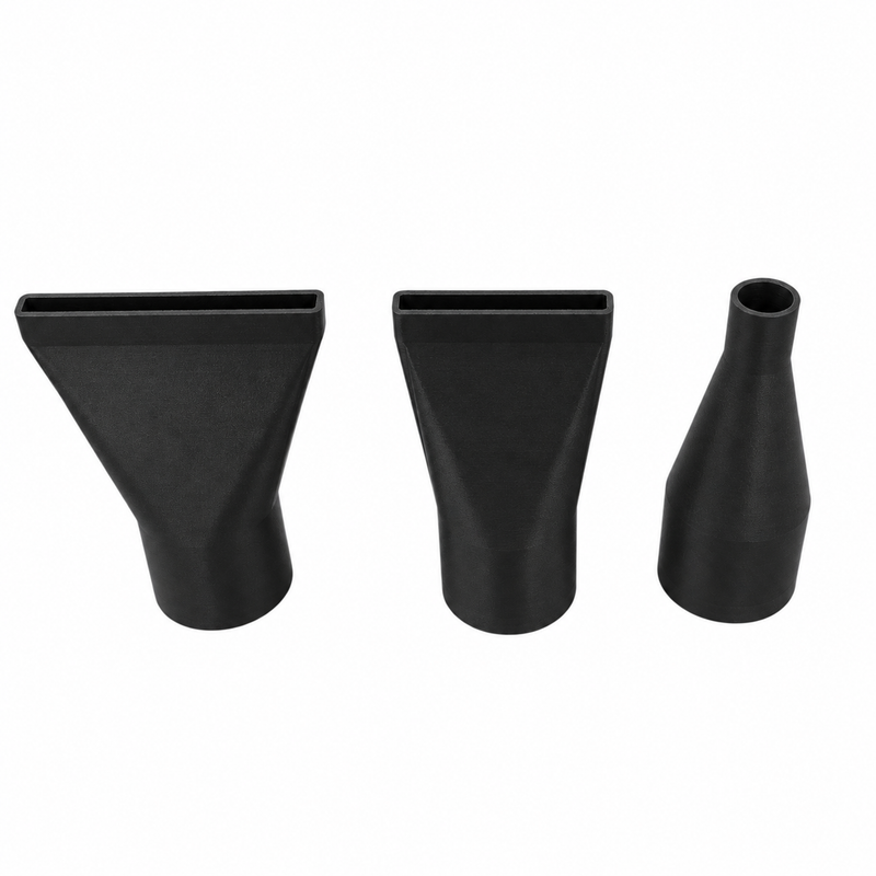 AEG three-piece nozzle set in black — product colour variant