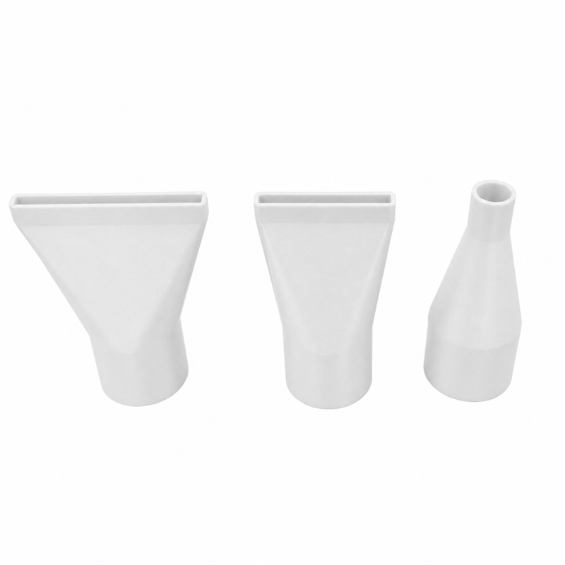 AEG three-piece nozzle set in white — product colour variant