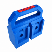 Bosch 18V Battery Caddy – 4-Slot Holder – Blue colour