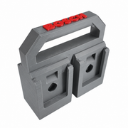Bosch 18V Battery Caddy – 4-Slot Holder – Gray colour