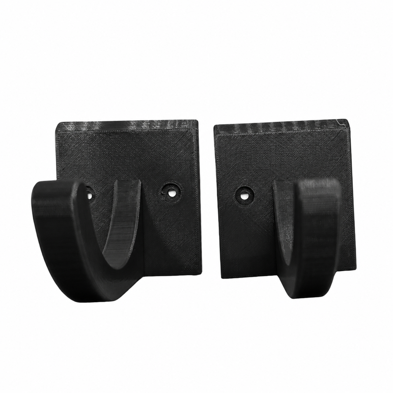 Caulking gun wall mount in black — product colour variant