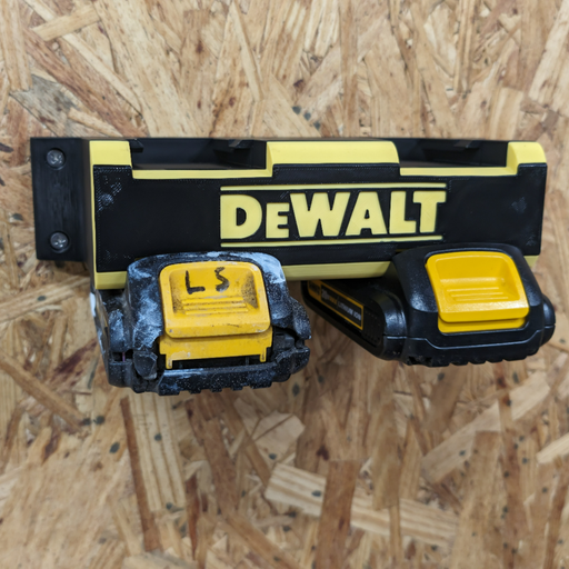 DeWalt 20V 4x battery wall mount – photo 2