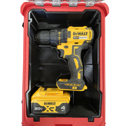 DeWalt drill and battery Packout insert for Milwaukee 48-22-8435