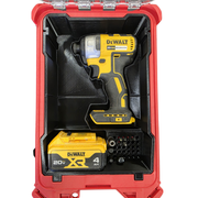 DeWalt impact driver insert for Milwaukee Packout 48-22-8435 with bits storage