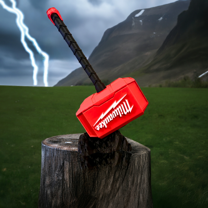 Milwaukee Tool - Thor's Hammer – A Unique Milwaukee-Inspired Collectible!