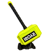 Green tool inspired Thor hammer novelty display prop – photo 3