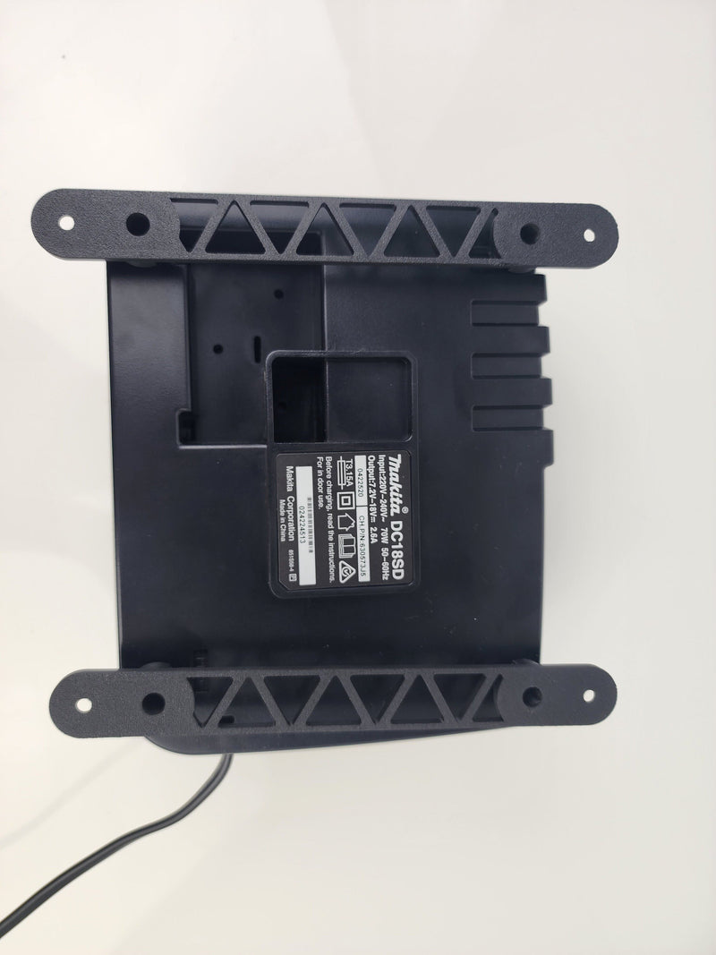 Makita 18V DC18 Charger Wall Mount | Secure Fit | PETG | Australian Made