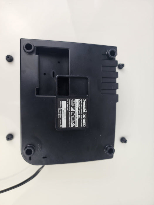 Makita 18V DC18 Charger Mount – Secure and Convenient Charging Solution