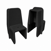 Level Holding Brackets – Pool Base Levelling & DIY Projects – Black colour