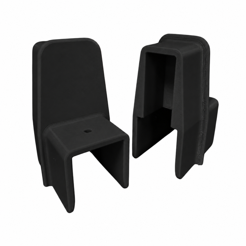 Level Holding Brackets – Pool Base Levelling & DIY Projects – Black colour
