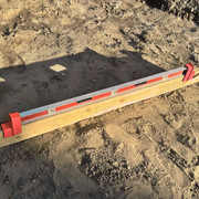 Level holding brackets for pool base levelling and DIY projects, Aussie made