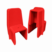 Level Holding Brackets – Pool Base Levelling & DIY Projects – Red colour