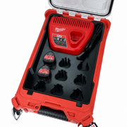 Milwaukee Packout insert for M12 charger 48-59-2401 plus 9 CP battery slots