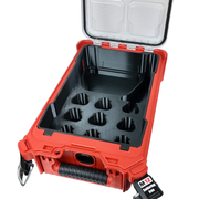 Milwaukee M12 charger and 9 battery Packout insert – photo 2