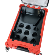 Milwaukee M12 charger and 9 battery Packout insert – photo 4