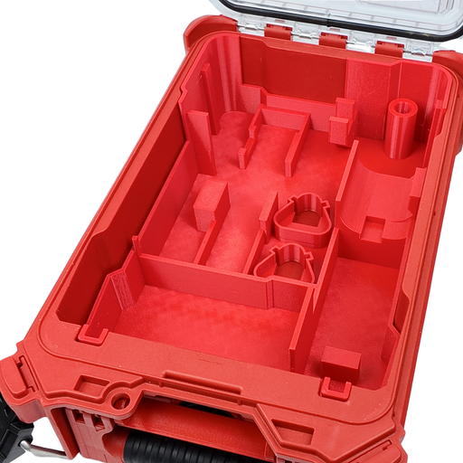 Milwaukee M12 impact wrench and ratchet combo Packout insert – photo 2