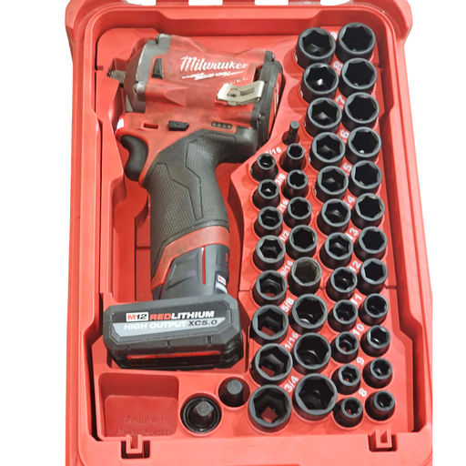 Milwaukee M12 impact wrench and socket set Packout insert – photo 3