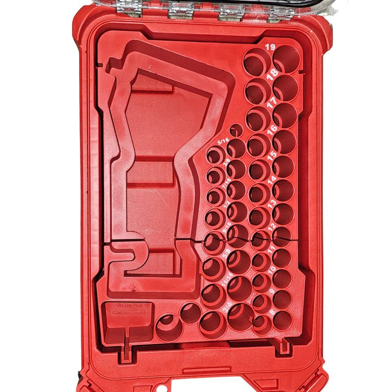 Milwaukee M12 impact wrench and socket set Packout insert – photo 8